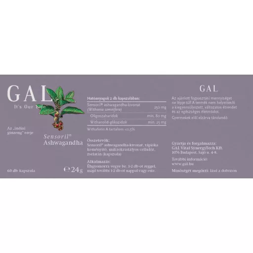 GAL Sensoril® Ashwagandha