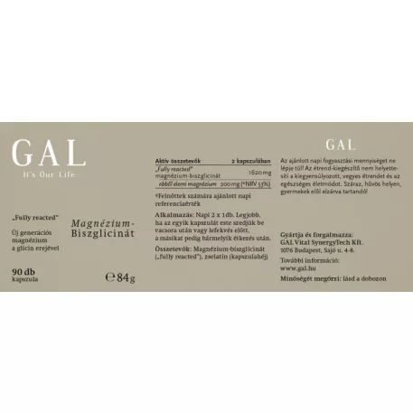 GAL Magnézium-biszglicinát