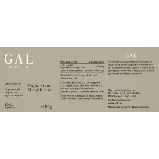 GAL Magnézium-biszglicinát