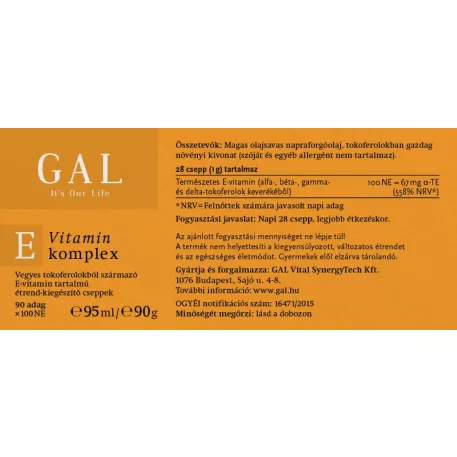 GAL E-Vitamin komplex