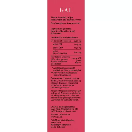GAL Ω3 Halolaj