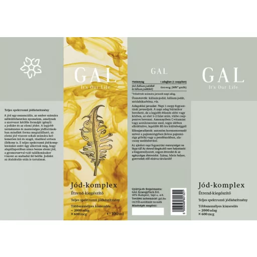 GAL Jód-komplex /Családi kiszerelés/