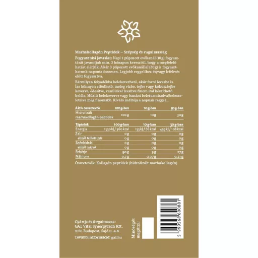 GAL Marhakollagén Peptidek Klasszik